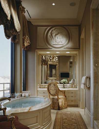 Klassisches Badezimmer in Los Angeles