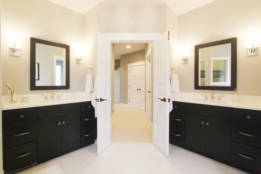 Master Bath Traditional Bathroom Indianapolis by Duke Homes