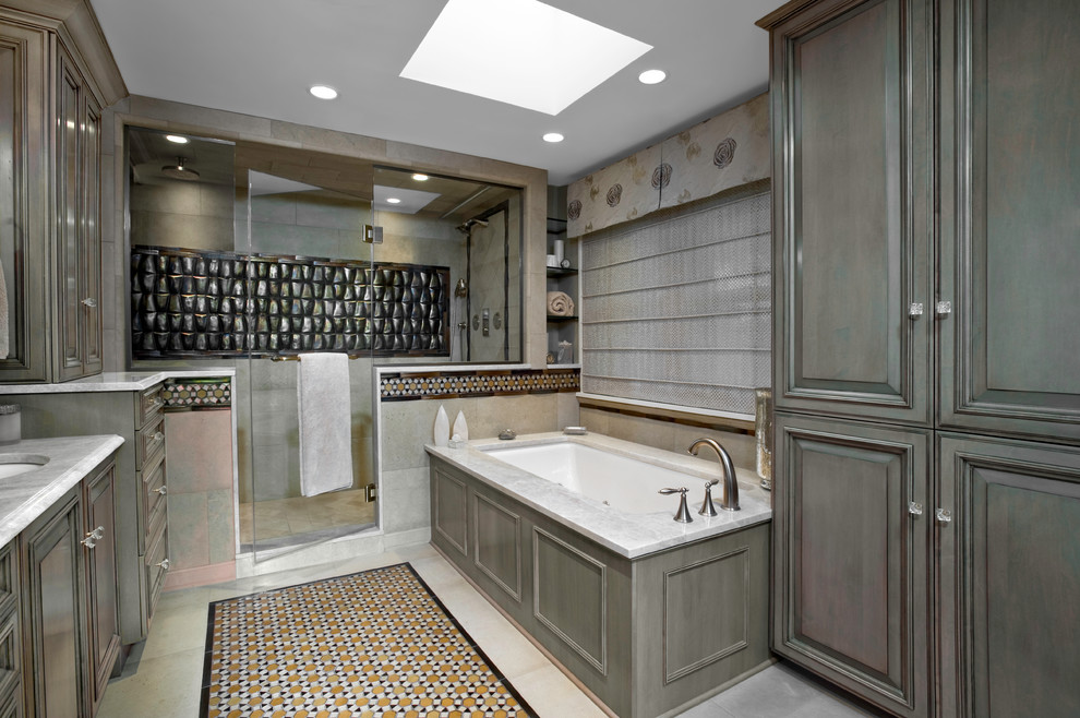 Master Bath - Contemporary - Bathroom - Chicago - by Fredman Design ...