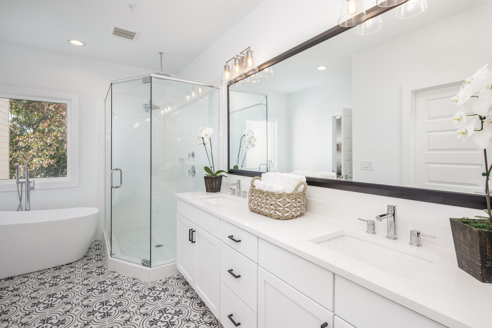 Master Bath - Transitional - Bathroom - Atlanta - by Rockhaven Homes ...