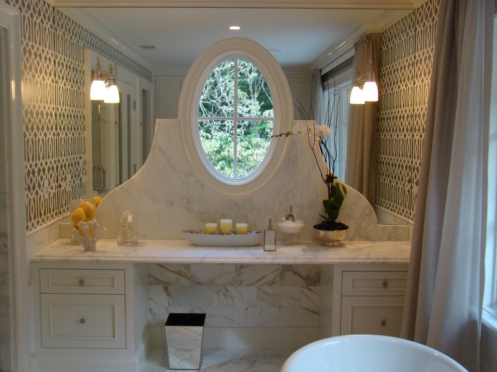 master bath Traditional Bathroom Bridgeport by Keedle & Lee
