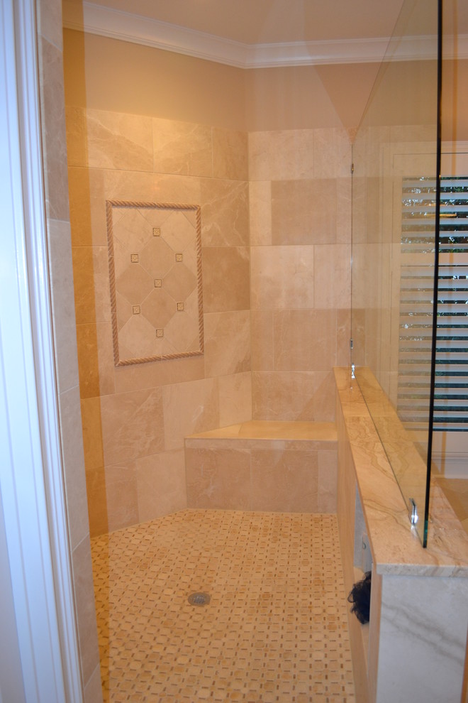 Bathroom - traditional bathroom idea in Charlotte