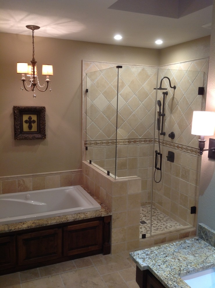 Master Bath Suite Traditional Bathroom Austin by Ballroom Baths