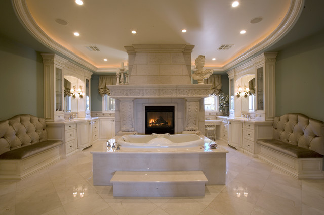 his and hers master bathrooms