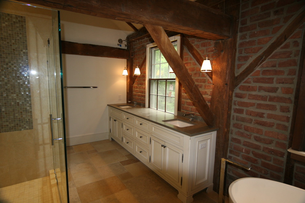 Example of a classic bathroom design in Philadelphia