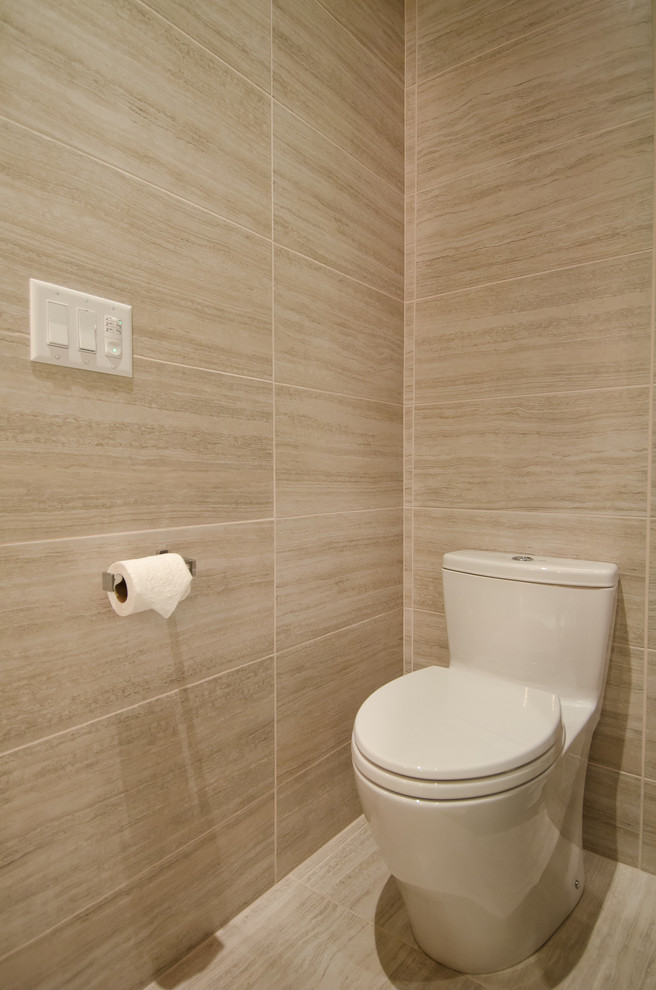 Master Bath with Vaulted Ceiling Remodel Contemporary Bathroom
