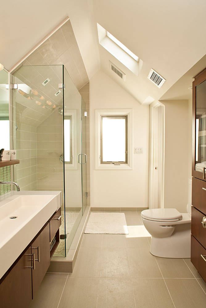 Featured image of post Narrow Attic Bathroom Ideas Discover the best small bathroom designs that will brighten up your space and make the whole room feel bigger