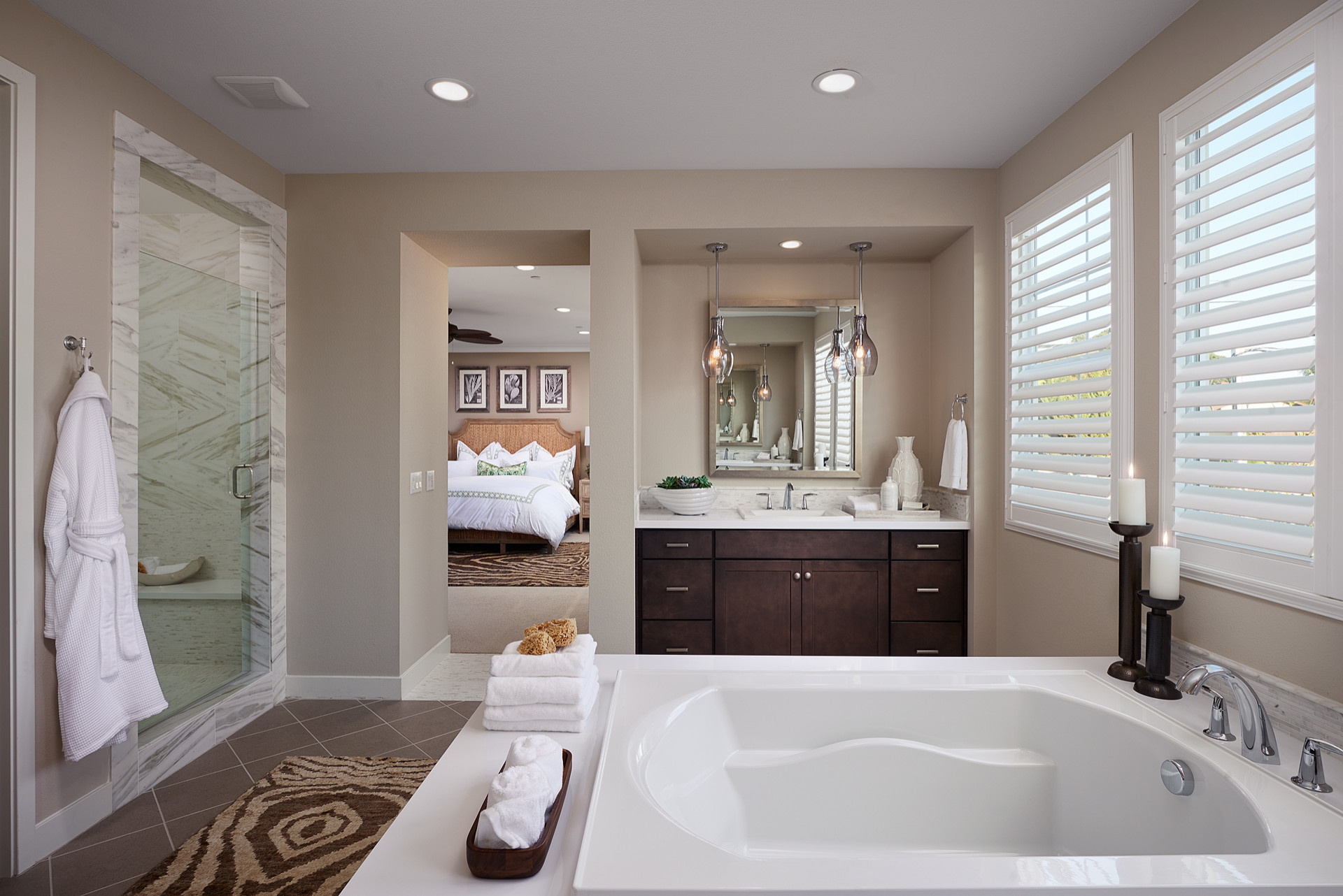 Master Bathroom Insignia Carlsbad New Homes Traditional Bathroom San Diego By City Ventures New Homes Houzz