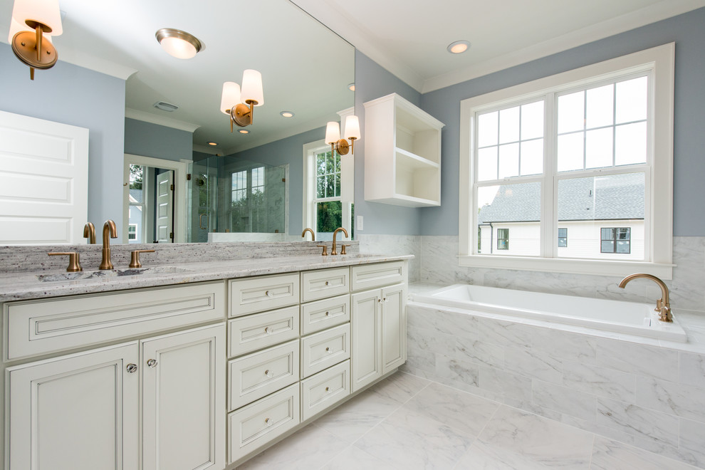 Master Bathroom Traditional Bathroom Raleigh by J. R. Huntley