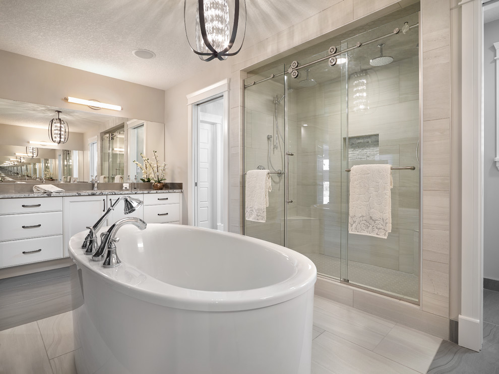 Master Bathroom - Transitional - Bathroom - Edmonton - by Luxe Design Inc. | Houzz IE