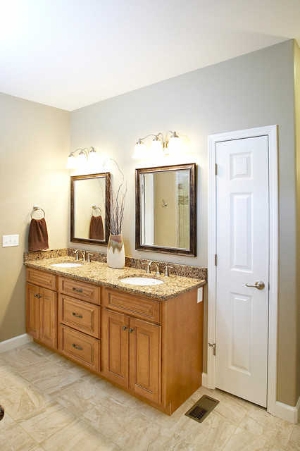 Master Bathroom Remodel in O'Fallon, IL. - Traditional - Bathroom - St ...