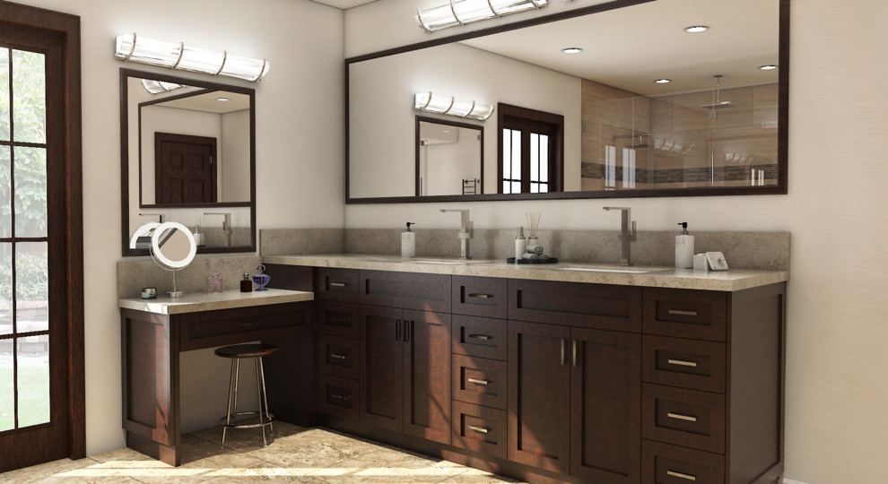 Master Bathroom Remodel Traditional Bathroom Los Angeles by The