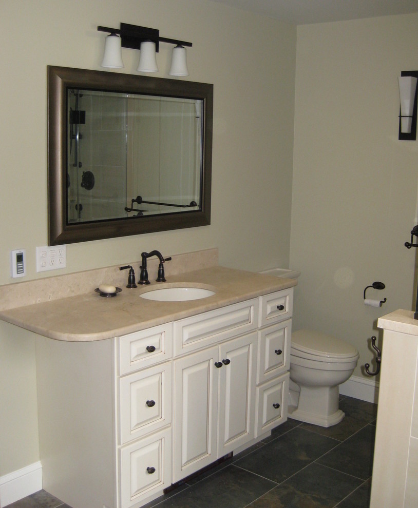 Master Bathroom renovation Traditional Bathroom Boston by River