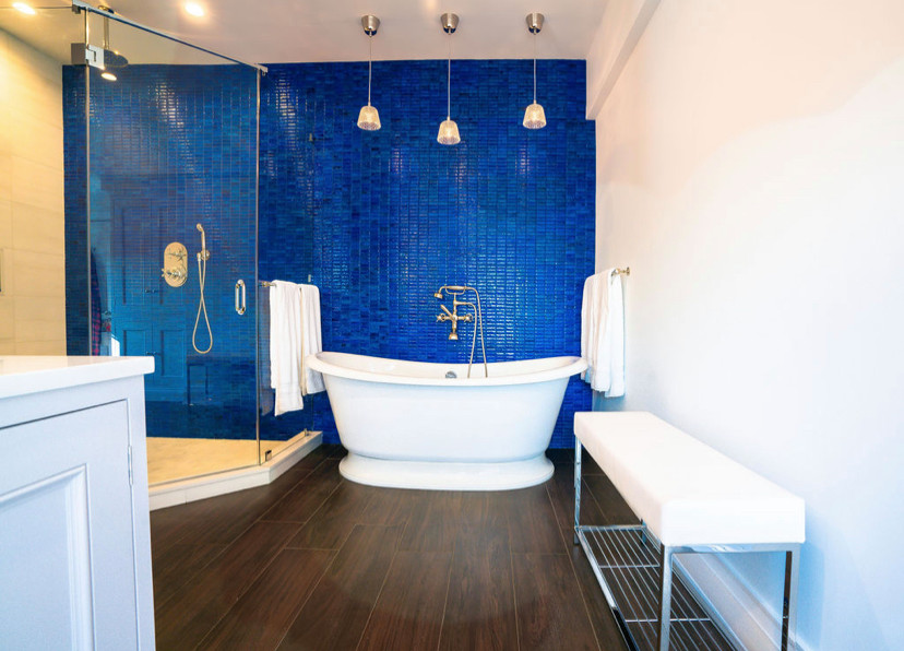 Master Bathroom, Rye NY Transitional Bathroom New York by KAnn Kreations & Design, Ltd