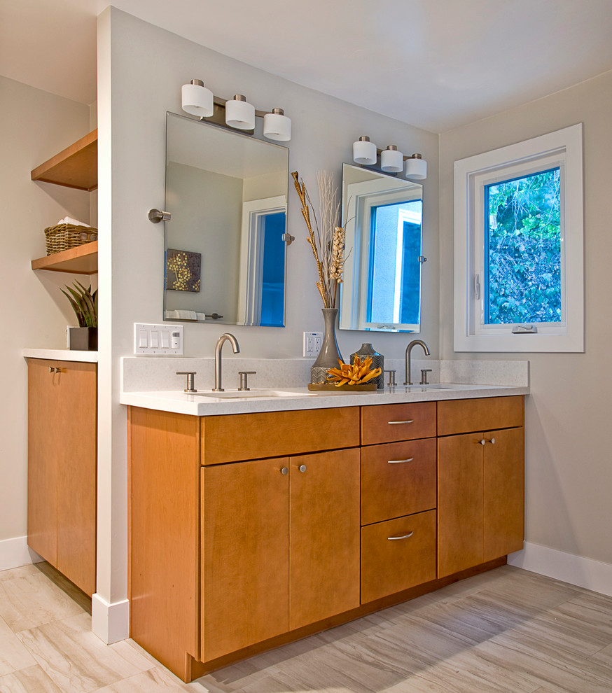 Master Bathroom Vanity - Modern - Bathroom - San Diego - by City ...
