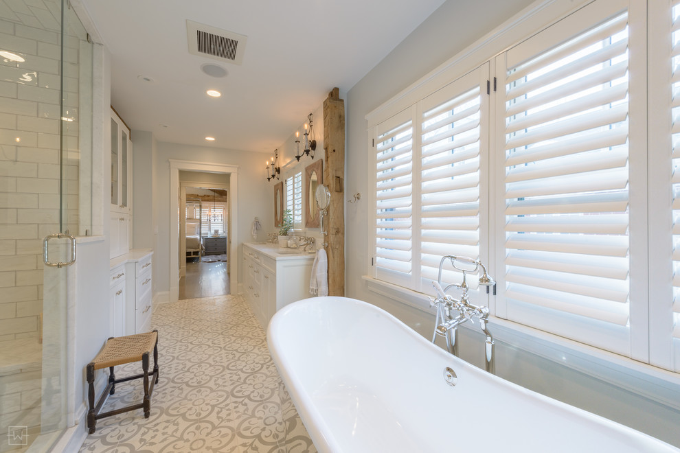 Master Bathroom Eclectic Bathroom Chicago by Wolff Contracting