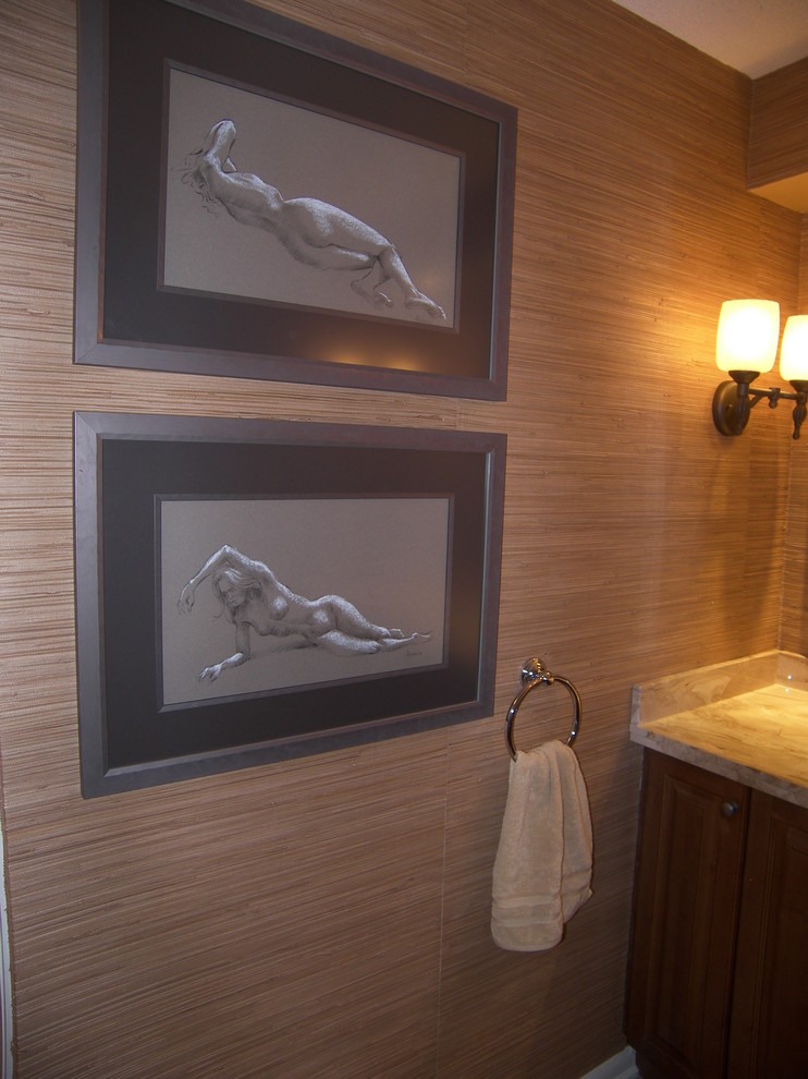 master bedroom sink area Tropical Bathroom Toronto by Cynthia TaylorLuce Houzz