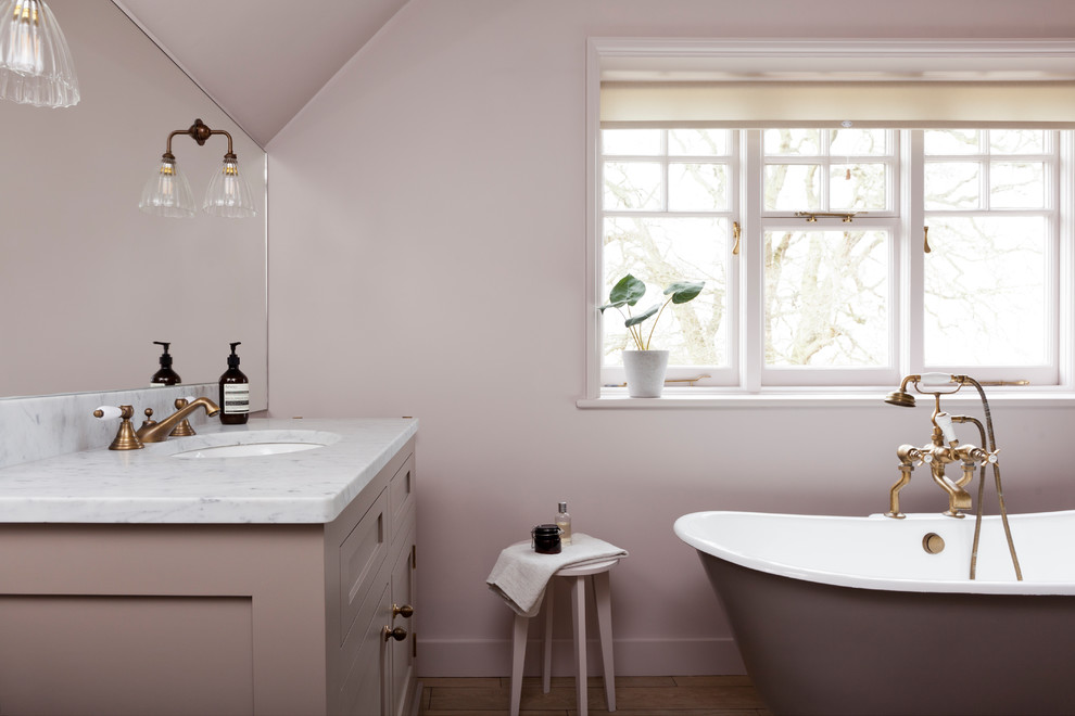 Inspiration for a traditional bathroom in Essex.