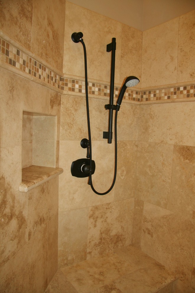 Example of a mountain style bathroom design in Phoenix