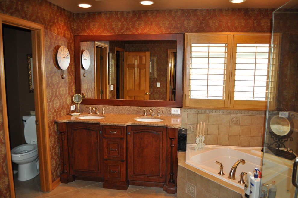 Master Suite Traditional Bathroom Chicago by Kitchen and Bath