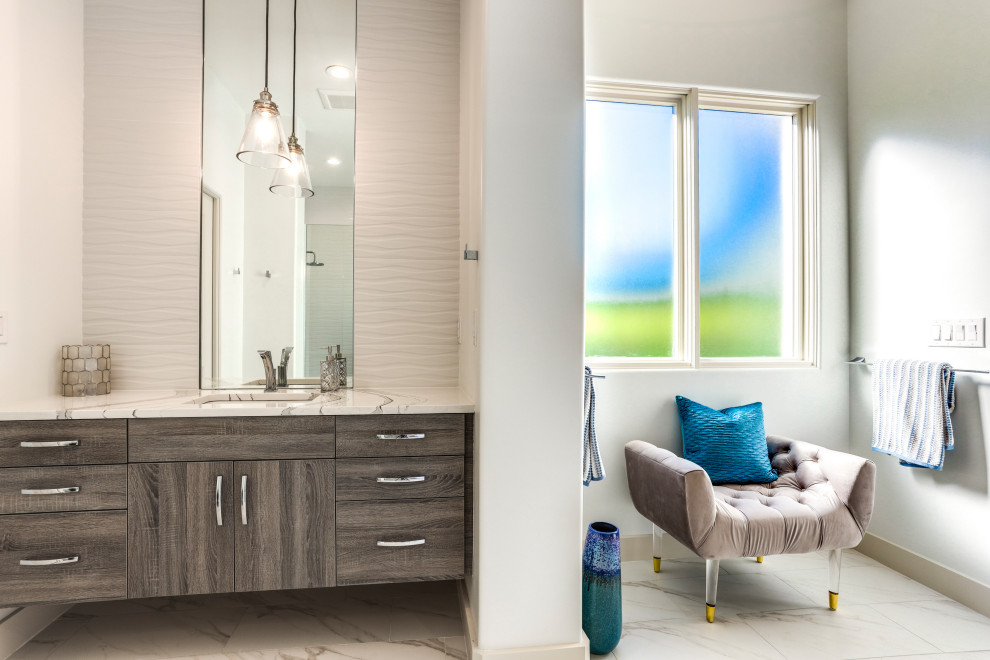 Mater Bathroom Remodel, Naples FL Modern Bathroom Miami by