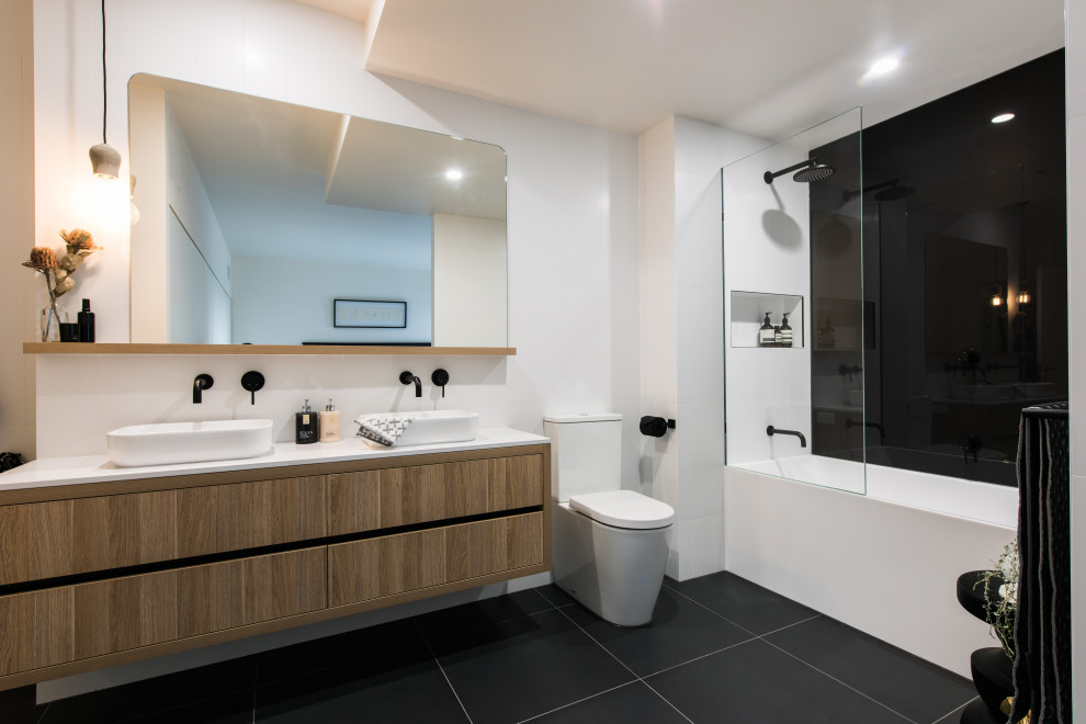 Matt Black Bathroom Products Bathroom Melbourne by Middletons