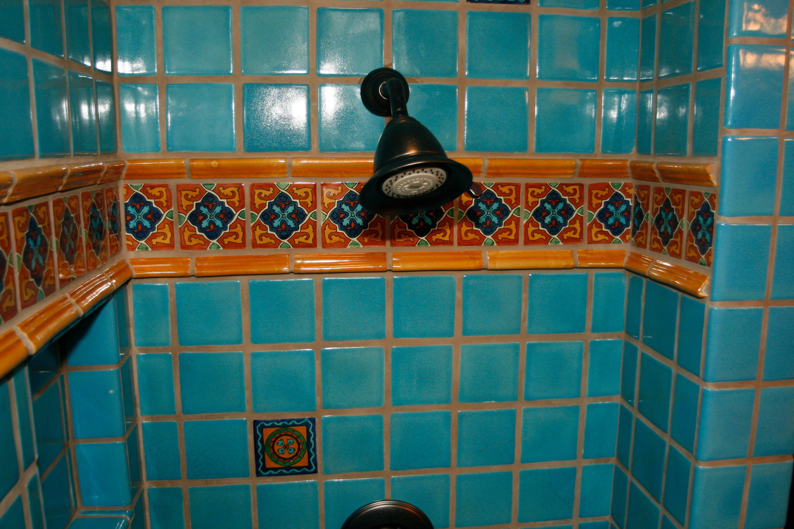 Shower Mexican Tile Houzz, Mexican Tile Denver