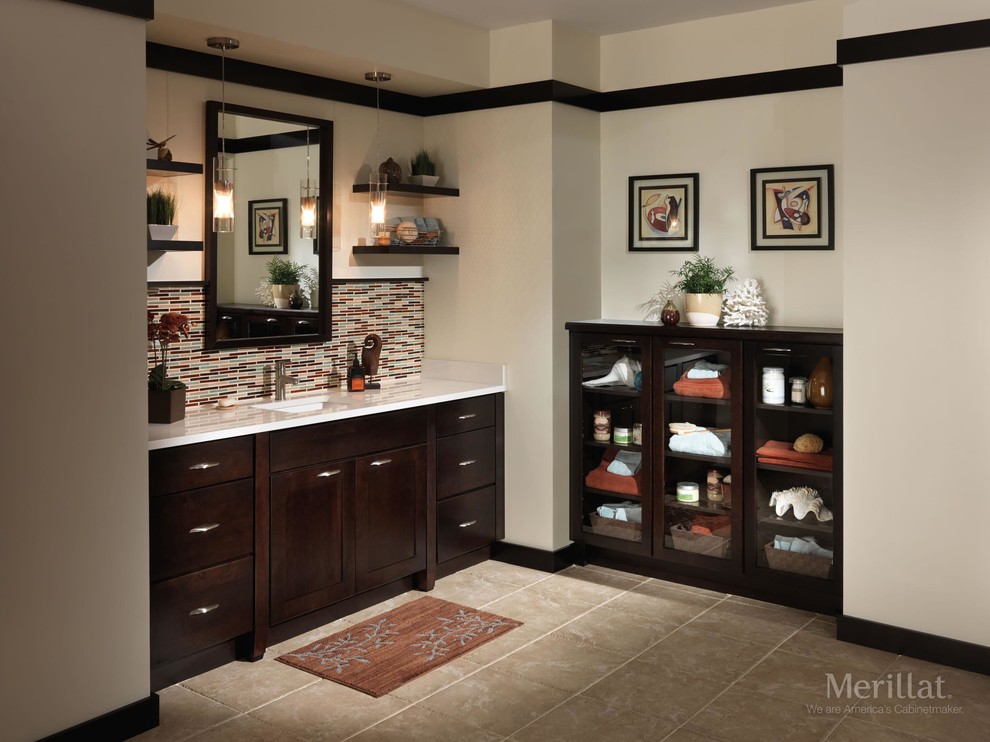 Merillat® Classic Tolani in Maple Kona Traditional Bathroom