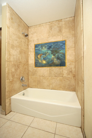 36 x 18 Art Mural Ceramic Dali Backsplash Bath Tile #32 