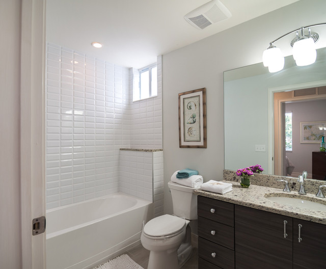 Miami Apartment Calle Ocho Contemporain Salle de Bain Miami par