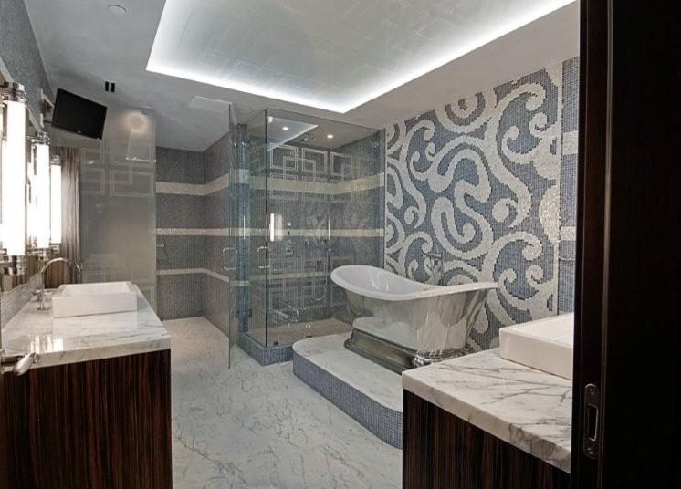 Miami Luxury Condo Contemporary Bathroom Miami by Heritage