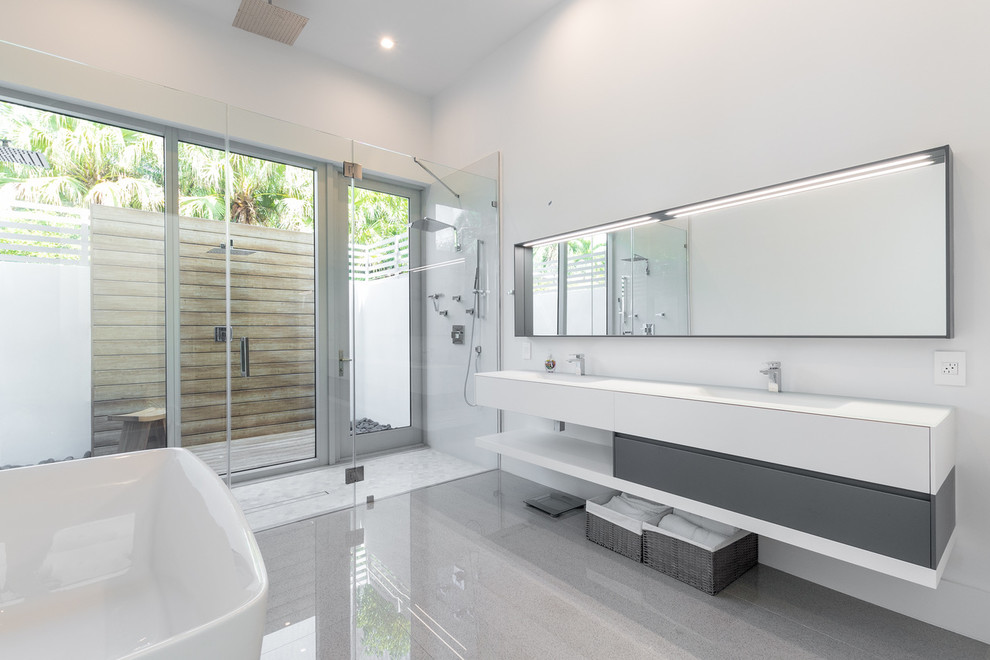 Miami Modern Home Modern Bathroom Miami Houzz
