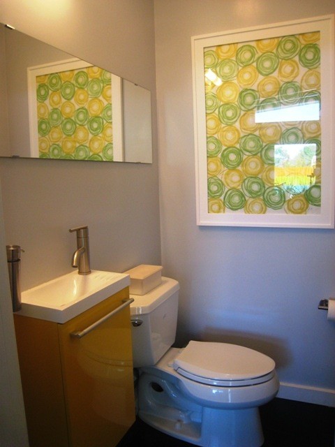 Mid-Century Gästetoilette in Los Angeles