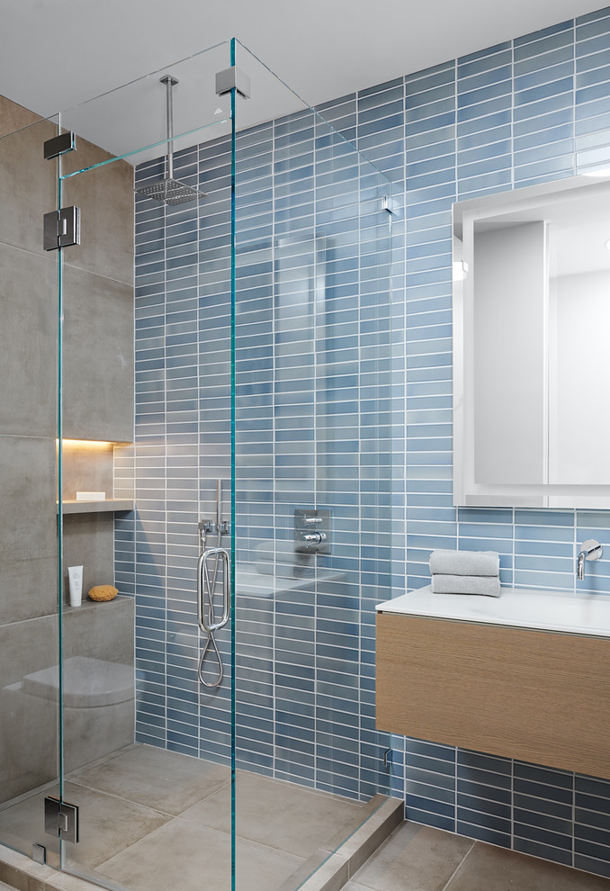 MidCentury Remodel Midcentury Bathroom San Francisco by Amy Friedberg Design Houzz