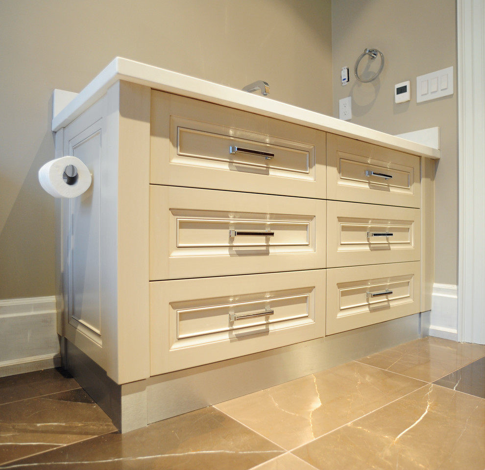 Milan Doorstyle Bathroom Vanity Bathroom Toronto by Lovech Ltd