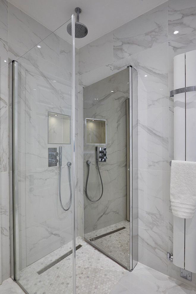 Mill Hill Project for MultiGeneration Living Contemporary Bathroom