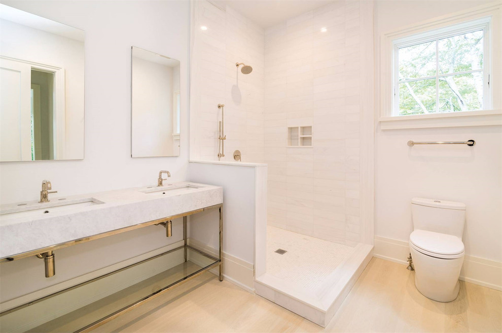 Miller Lane, East Hampton Contemporary Bathroom New York by