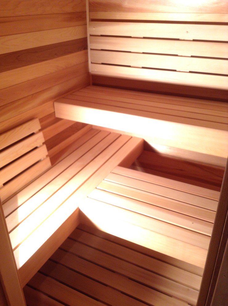 Minneapolis Lakeside Sauna Traditional Bathroom Minneapolis by