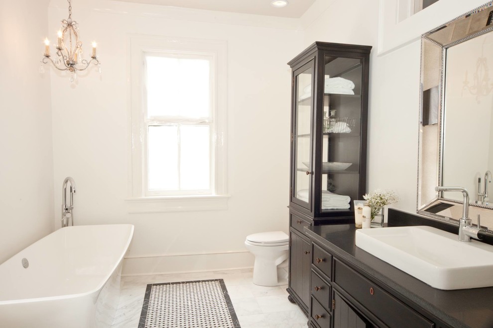 Inspiration for a timeless bathroom remodel in Charleston