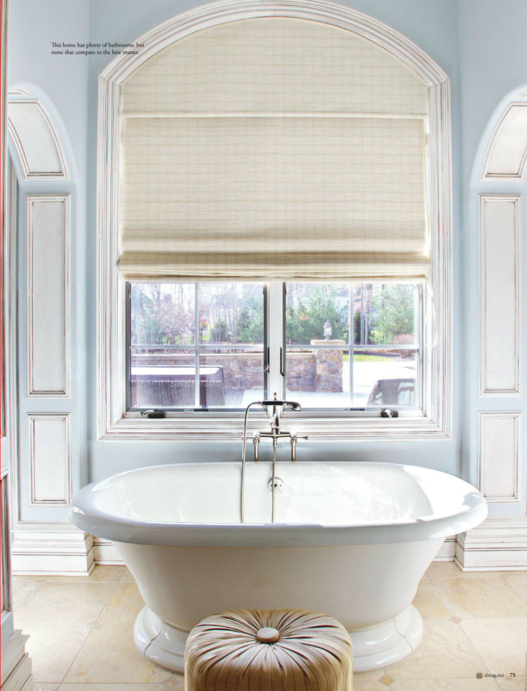 Inspiration for a transitional bathroom remodel in Indianapolis