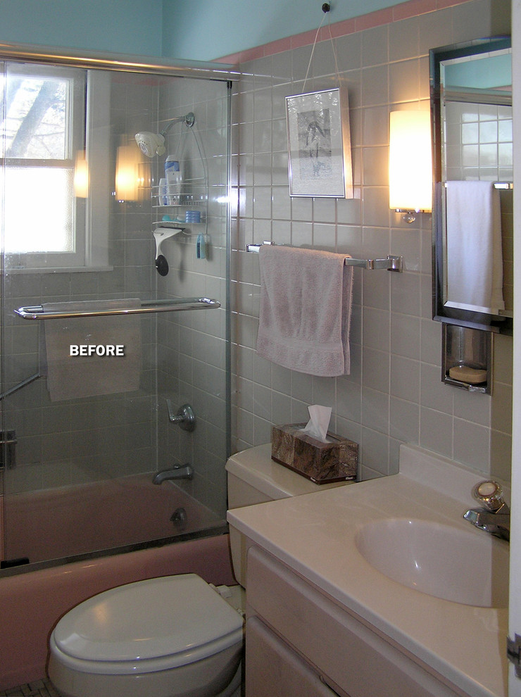 Modern 5x8 Bathroom Traditional Milwaukee By Blue Hot Design Llc Houzz - 5 X 8 Bathroom Design Ideas