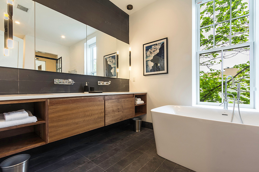 Modern Bathroom - Contemporary - Bathroom - New York - by Dixon ...