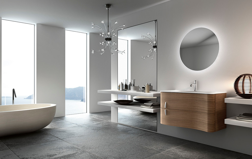 MODERN BATHROOM VANITIES ONDA IN SAN DIEGO Modern Bathroom San