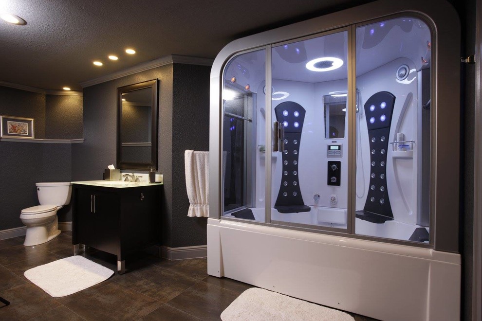 Modern Bathroom with High Tech Tub Modern Bathroom Jacksonville