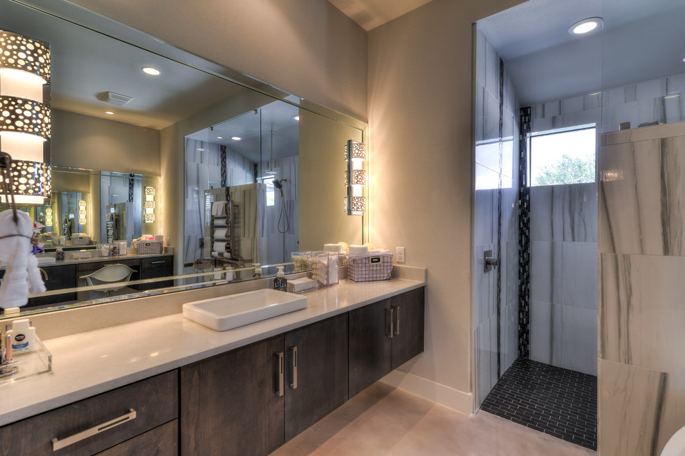 Modern Chic Modern Bathroom Austin by Diamante Custom Homes Houzz