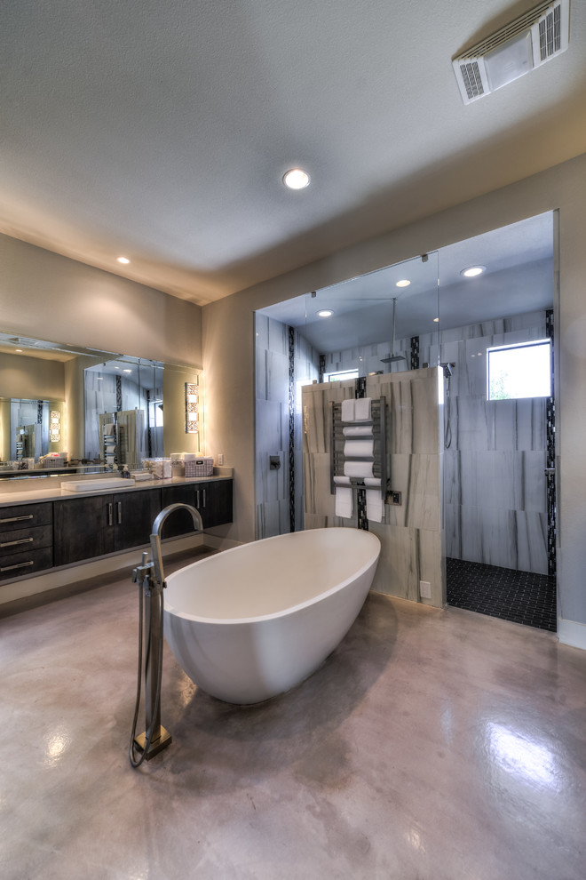 Modern Chic Modern Bathroom Austin by Diamante Custom Homes Houzz