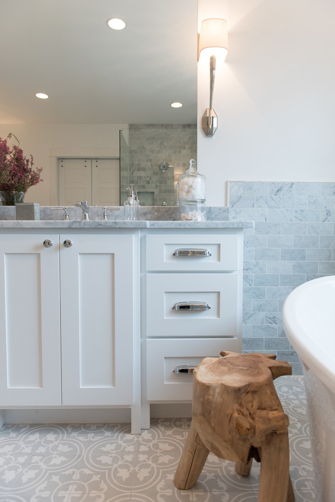 Modern Craftsman - Craftsman - Bathroom - Indianapolis - by Whittney ...