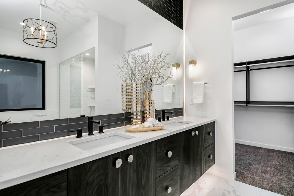 Modern Eagle Home Build - Modern - Bathroom - Boise - by Solitude Homes ...