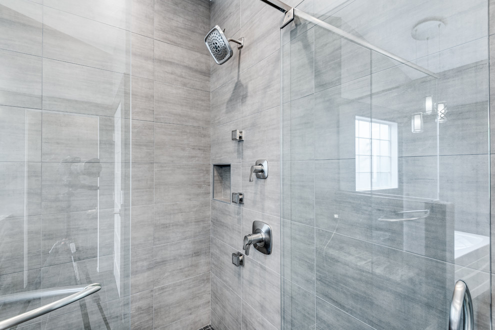 Modern European Bathroom Champaign Modern Bathroom Chicago by Darcy Bean Custom