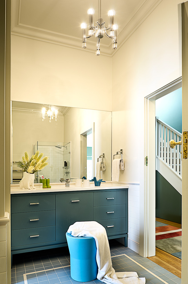 Modern Federation Transitional Bathroom Sydney by Brett Mickan